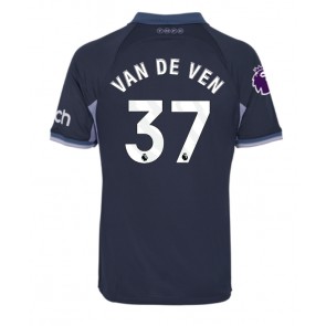 Tottenham Hotspur Micky van de Ven #37 Udebanetrøje 2023-24 Kort ærmer